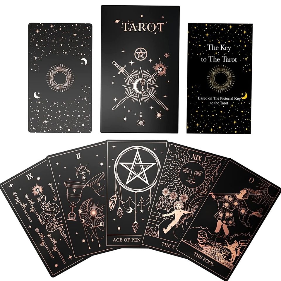 金箔塔羅牌 tarot deck