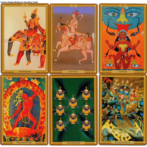 The Tantric Dakini Oracle 譚崔空行母神諭卡
