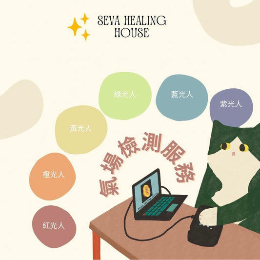 氣場脈輪檢測及星盤解讀