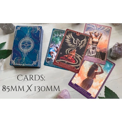 Elemental Empath Oracle Deck – 52 Oracle Cards with Guidebook