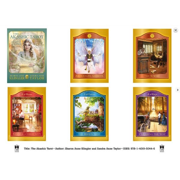 The Akashic Tarot: A 62-card Deck and Guidebook 阿卡西塔羅牌