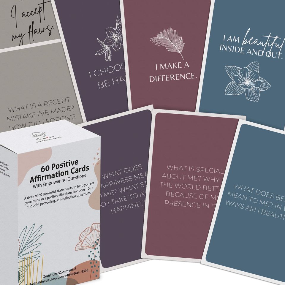 60 Affirmation Cards 肯定語卡