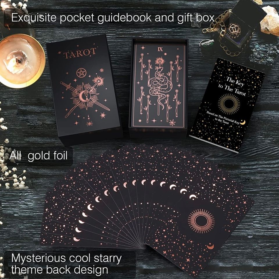 金箔塔羅牌 tarot deck