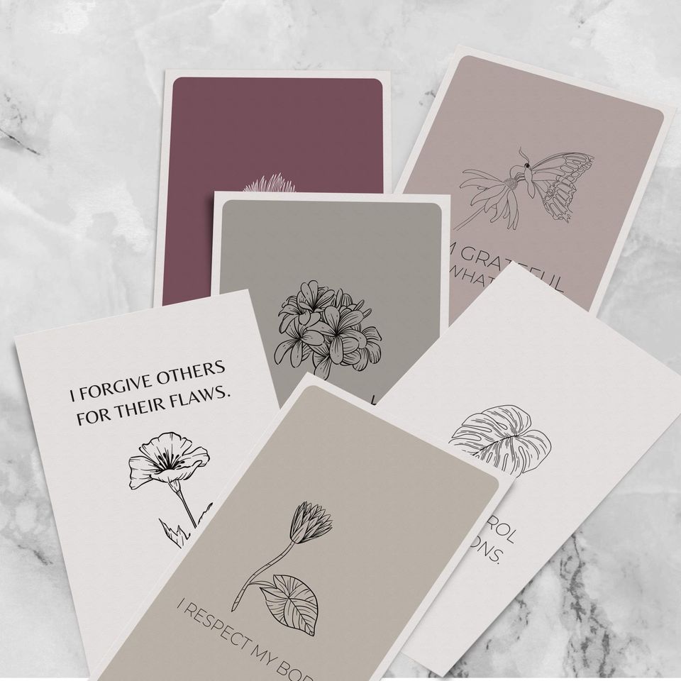 60 Affirmation Cards 肯定語卡