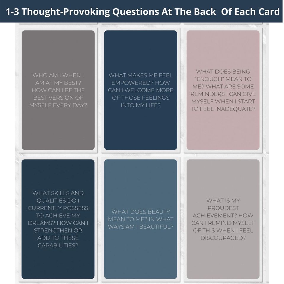 60 Affirmation Cards 肯定語卡