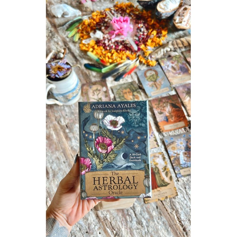 草本星座神諭卡The Herbal Astrology Oracle : A 55-Card Deck and Guidebook