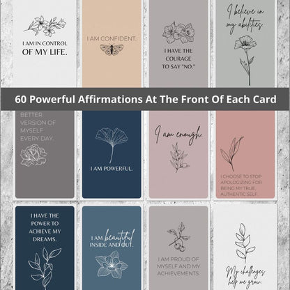 60 Affirmation Cards 肯定語卡
