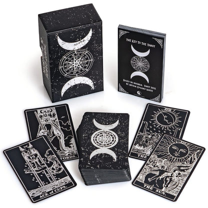銀箔塔羅牌 tarot deck