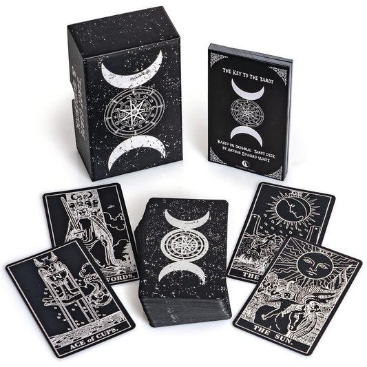 銀箔塔羅牌 tarot deck