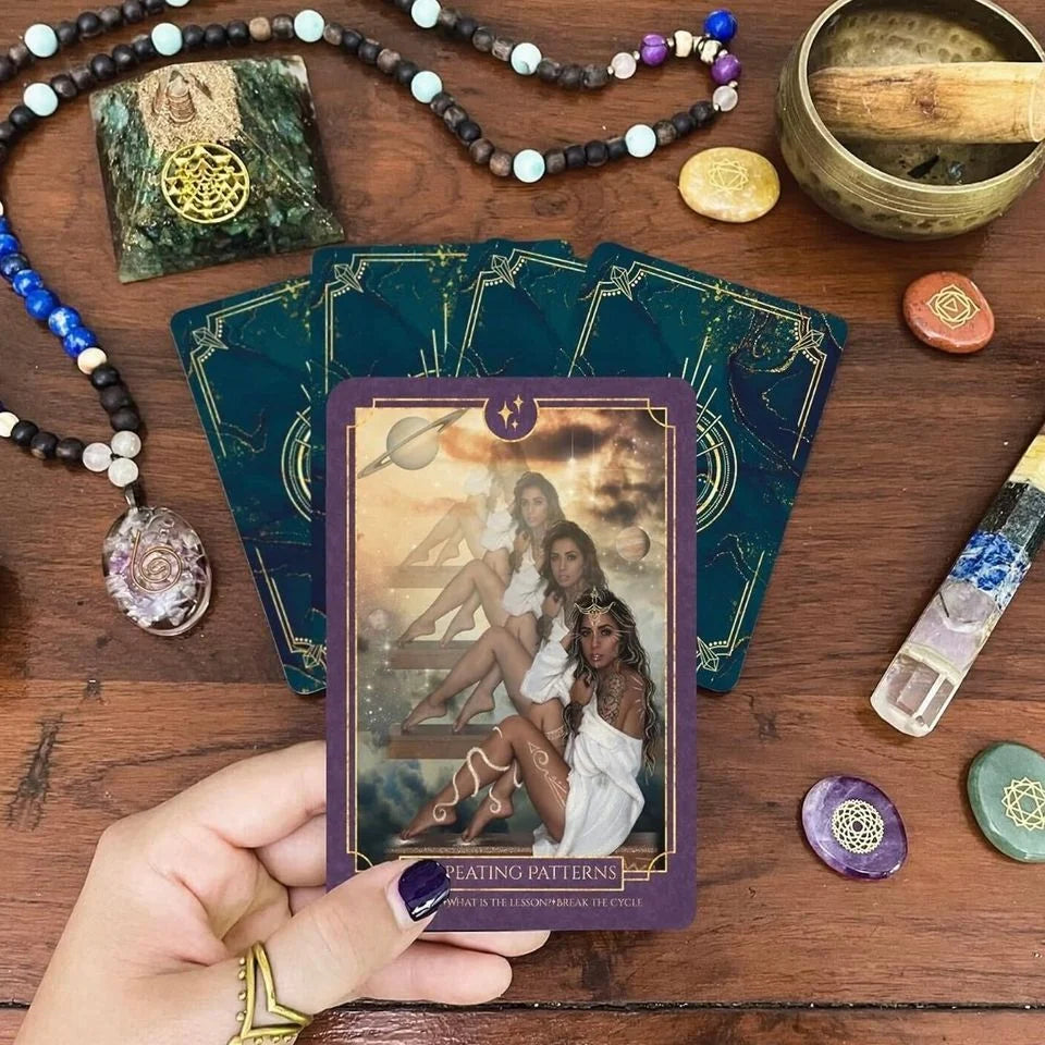 Elemental Empath Oracle Deck – 52 Oracle Cards with Guidebook
